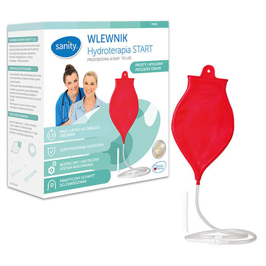 Buy Sanity Hydrotherapy Start, rubber infuser, 1.2 L Sanity Hydrotherapy Start, rubber infuser, 1.2 L