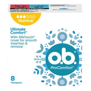 O.B. Hygiene Tampons, Reguläre Größe, 8 Stück