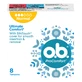 O.B. Hygiene Tampons, Reguläre Größe, 8 Stück