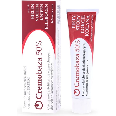 Cremobase 50 %, Peelingcreme gegen Keratosen, 30 g