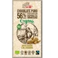 Chocolate negro ecológico con jengibre 56% cacao, 100g, Pronat