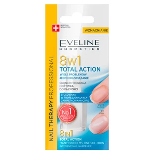 Eveline Cosmetics Nail Therapy Professional, 8 in 1 nail conditioner, 12 ml