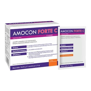 Amocon Forte C, orange flavor, 5.19 gx 21 sachets