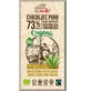 Chocolat noir bio au sirop d'agave 73% de cacao, 100g, Pronat