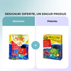 Omega-3 Pesce con Lampone, 36 pezzi, Möller’s