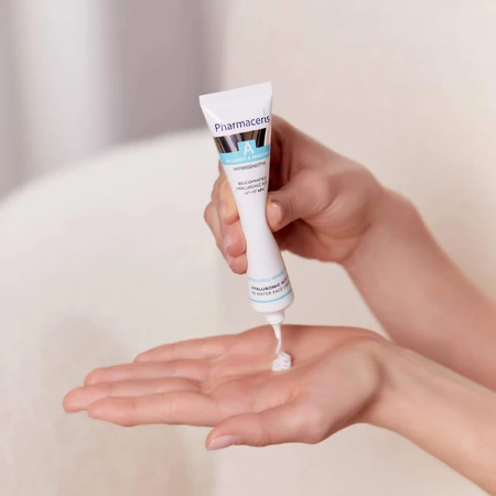 Pharmaceris A Hyaluro-Sensilium, acide hyaluronique en crème aqueuse visage, 40 ml