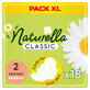 Naturella Classic, toilet tissue with wings, chamomile, Normal, 18 pcs.