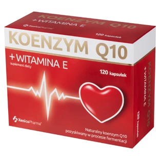 Co-enzym Q10 + Vitamine E, 120 capsules