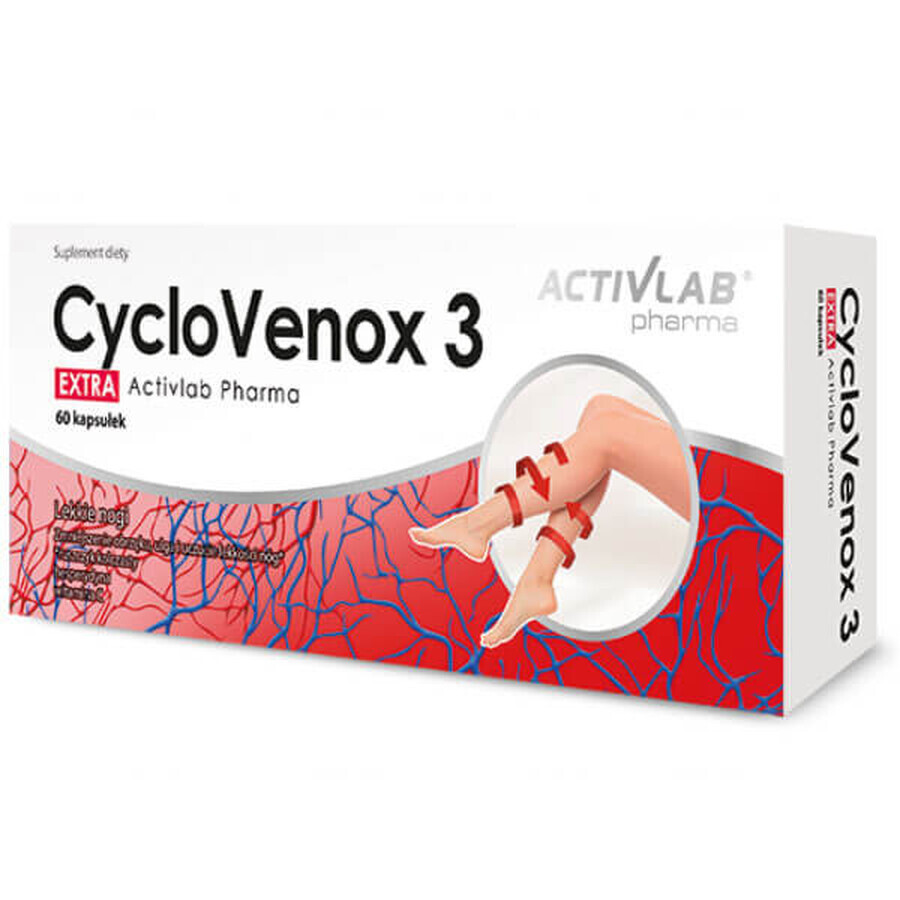 Buy Activlab Pharma CycloVenox 3 Extra, 60 capsules Activlab Pharma CycloVenox 3 Extra, 60 capsules