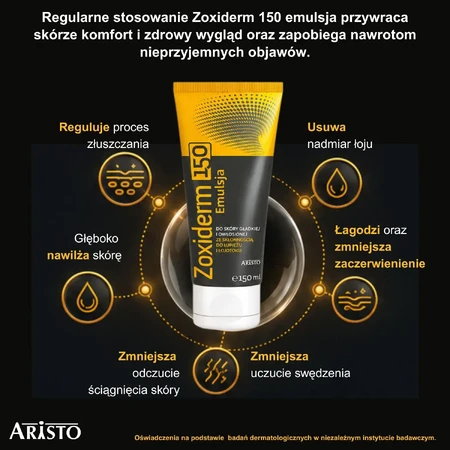 Emulsione Idratante Zoxiderm 150, Volume 150 ml