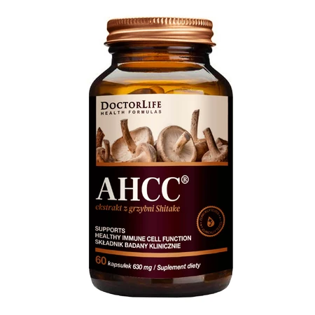 Extract de ciuperci Shiitake AHCC, 60 capsule, Doctor Life
