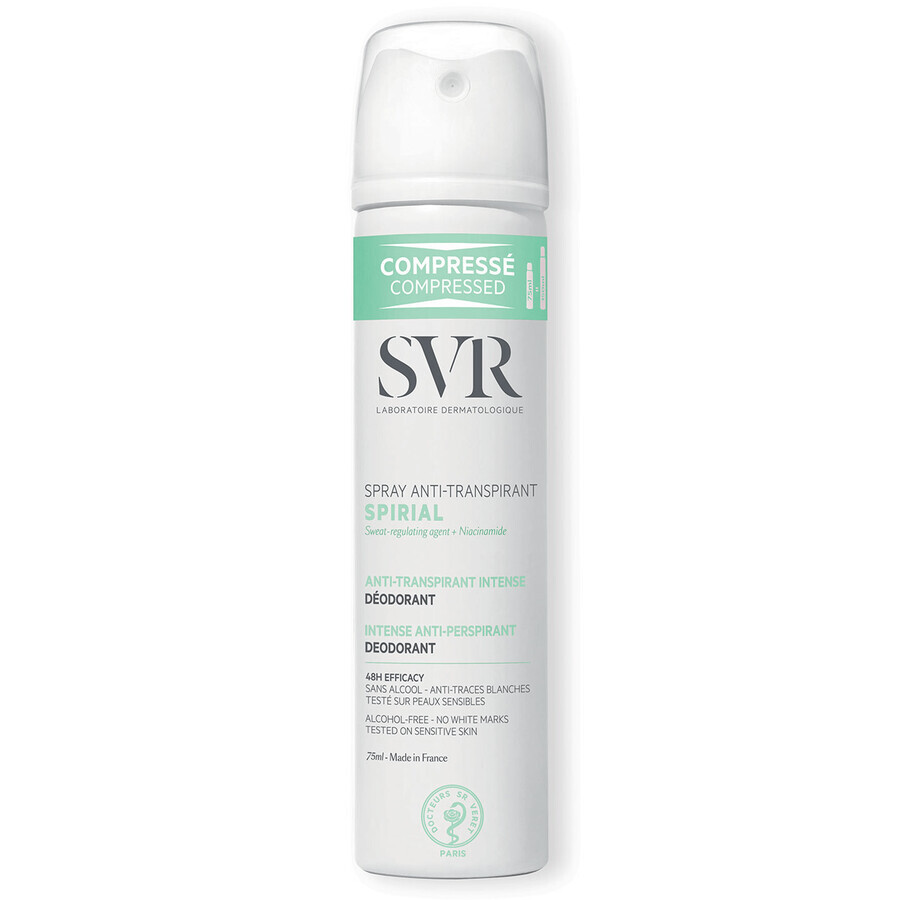 Winkel op SVR Spirial Anti-Transpirant, intensieve anti-transpirant spray, 75 ml SVR Spirial Anti-Transpirant, intensieve anti-transpirant spray, 75 ml