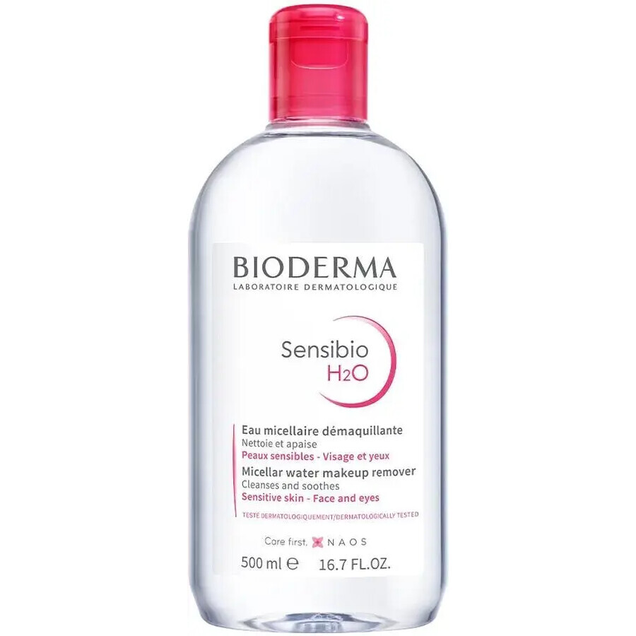 Shop Bioderma Sensibio H20, Micellares Wasser mit Dosierpumpe, 500ml Bioderma Sensibio H20, Micellares Wasser mit Dosierpumpe, 500ml