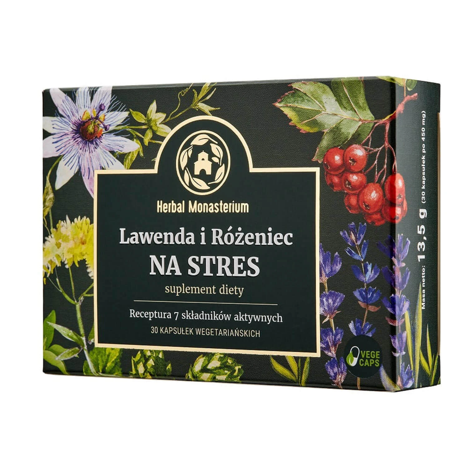 Herbal Monasterium Lavender and Rosemary for stress, 30 herbal…