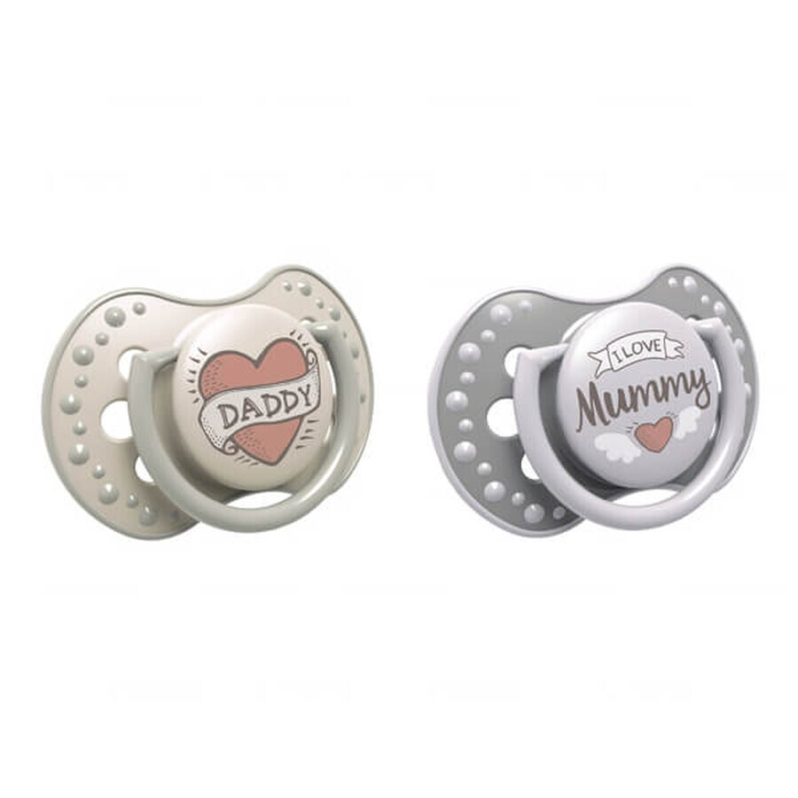 Cumpără Lovi I Love, suzetă, silicon, dinamică, 0-3 luni, 2 buc. Lovi I Love, suzetă, silicon, dinamică, 0-3 luni, 2 buc.