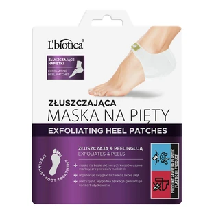 L'Biotica, masque exfoliant pour talons, talons exfoliants, 18 g