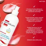 Emolium Dermocare 3en1, liquide de bain, gel nettoyant et shampoing, après 1 mois, 400 ml