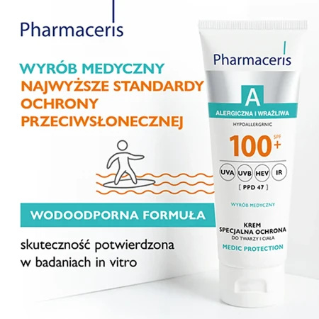  Pharmaceris A Medic Protection SPF 100+, 75 ml, Dr Irena Eris