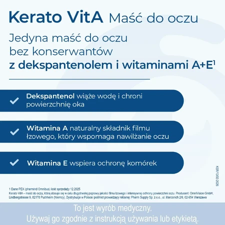 Kerato VitA, oogzalf, 5 g