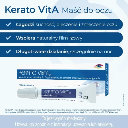 Kerato VitA, oogzalf, 5 g
