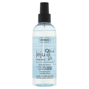 Ziaja Jeju, tónico facial, limpiador de poros e hidratante de la piel, 200 ml