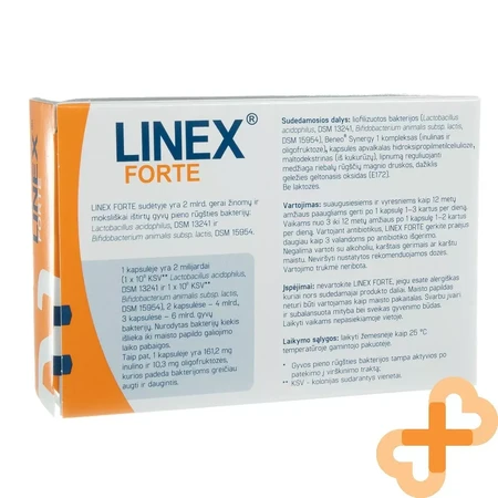 Linex Forte, 28 capsules, Sandoz