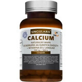 Singularis Superior Calcium Natural Calcium Ovocet 1300 mg + Vitamina D3 1000 UI, 120 capsule
