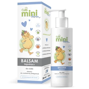 Cutis Mini Derm, baume corporel apaisant, dès 1 jour, 200 ml