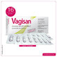 Vagisan Cremolum, gl&#243;bulos vaginales hidratantes, 16 unidades