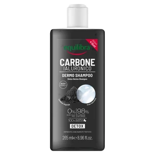 Equilibra Carbone Attivo, reinigende shampoo voor vet haar, aloë, 250 ml