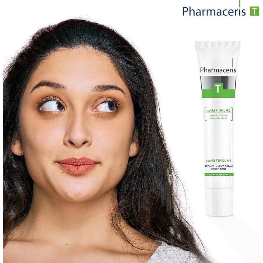 Pharmaceris T Comedo Acne, cremă împotriva punctelor negre, 40 ml