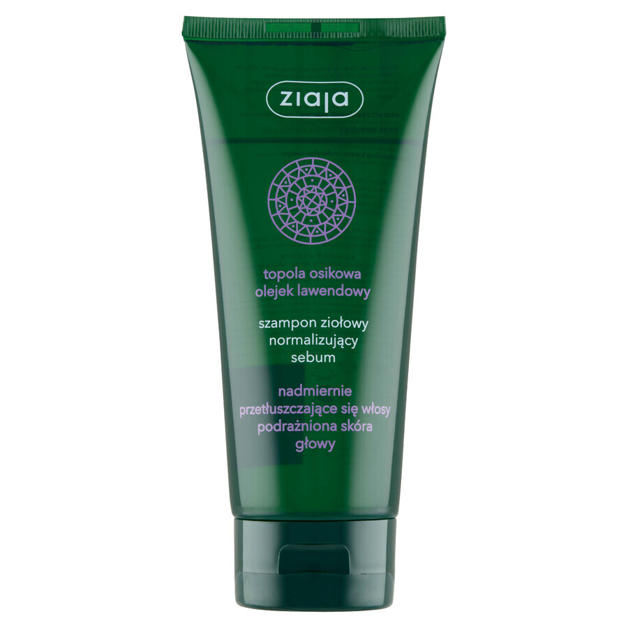 Cumpără Ziaja, Șampon normalizant pe bază de plante, plop și levănțică, 200 ml Ziaja, Șampon normalizant pe bază de plante, plop și levănțică, 200 ml
