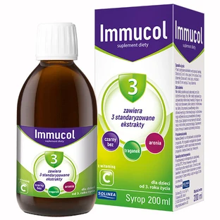 Immucol 3, syrup for children from 3 years and adults, 200 ml