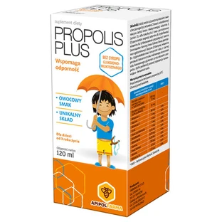 Propolis Plus, pour les enfants à partir de 3 ans, sirop, 120 ml