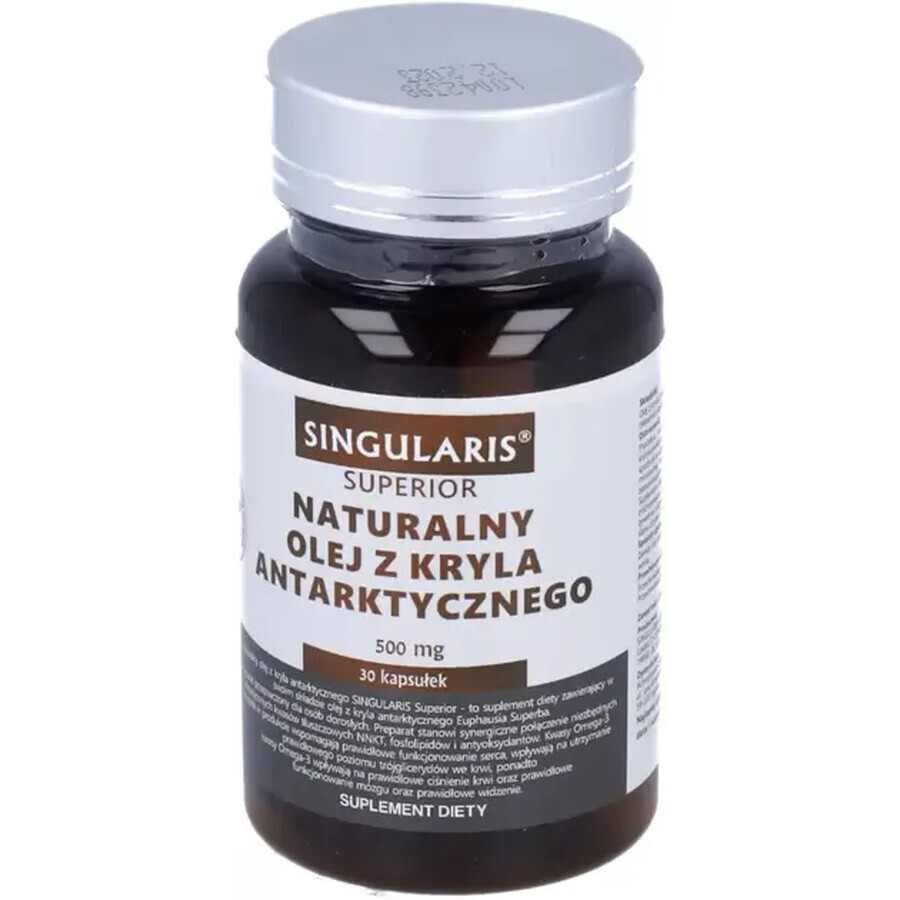 Singularis Superior Natural Antarctic Krill Oil, 60 capsules