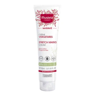 Mustela Maternite, crema antiestrías, sin perfume, 150 ml