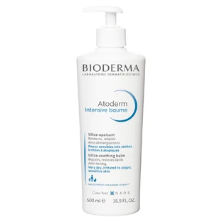 Bioderma Atoderm Intensive Baume soothing emollient lotion, dry and atopic skin, 500 ml, Naos