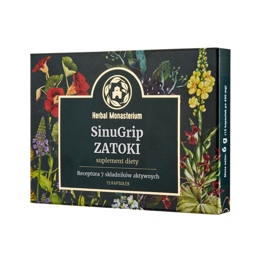 Comprar Herbal Monasterium SinuGrip Zatoki, 15 cápsulas Herbal Monasterium SinuGrip Zatoki, 15 cápsulas