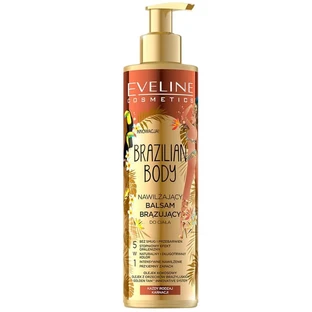 Eveline Cosmetics Brazilian Body, 5 in 1 moisturizing and tanning body lotion, for all skin types, 200 ml