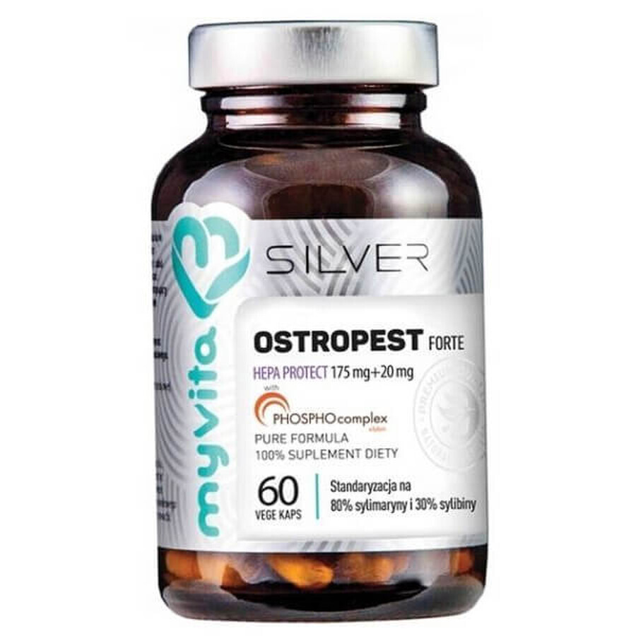 Winkel op MyVita Silver Milk Thistle Forte, 60 groentecapsules MyVita Silver Milk Thistle Forte, 60 groentecapsules
