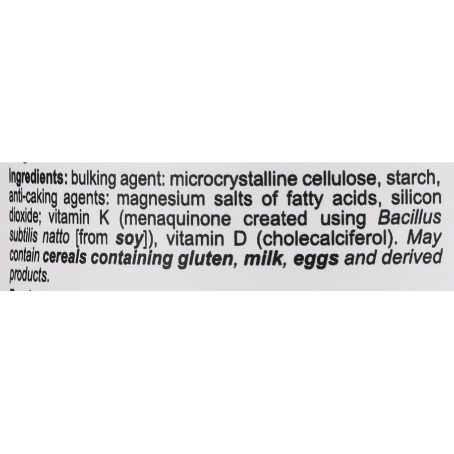 SFD D3 4000 IE + K2, vitamine D 4000 IE + vitamine K 100 µg, 120 tabletten