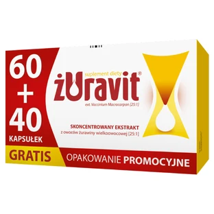 Zuravit, 60 Kapseln + 40 Kapseln gratis