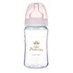 Canpol Babies EasyStart, anti-colic bottle, wide mouth, Royal Baby, pink, 240 ml
