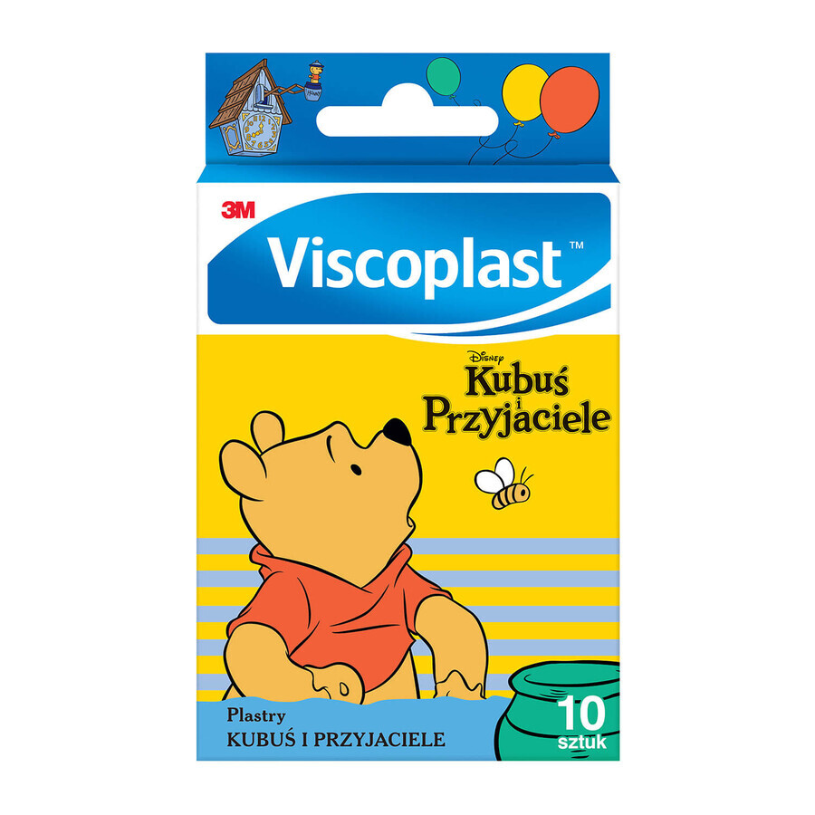 Buy Viscoplast Winnie the Pooh and Friends, patches for children, 10 pieces Viscoplast Winnie the Pooh and Friends, patches for children, 10 pieces