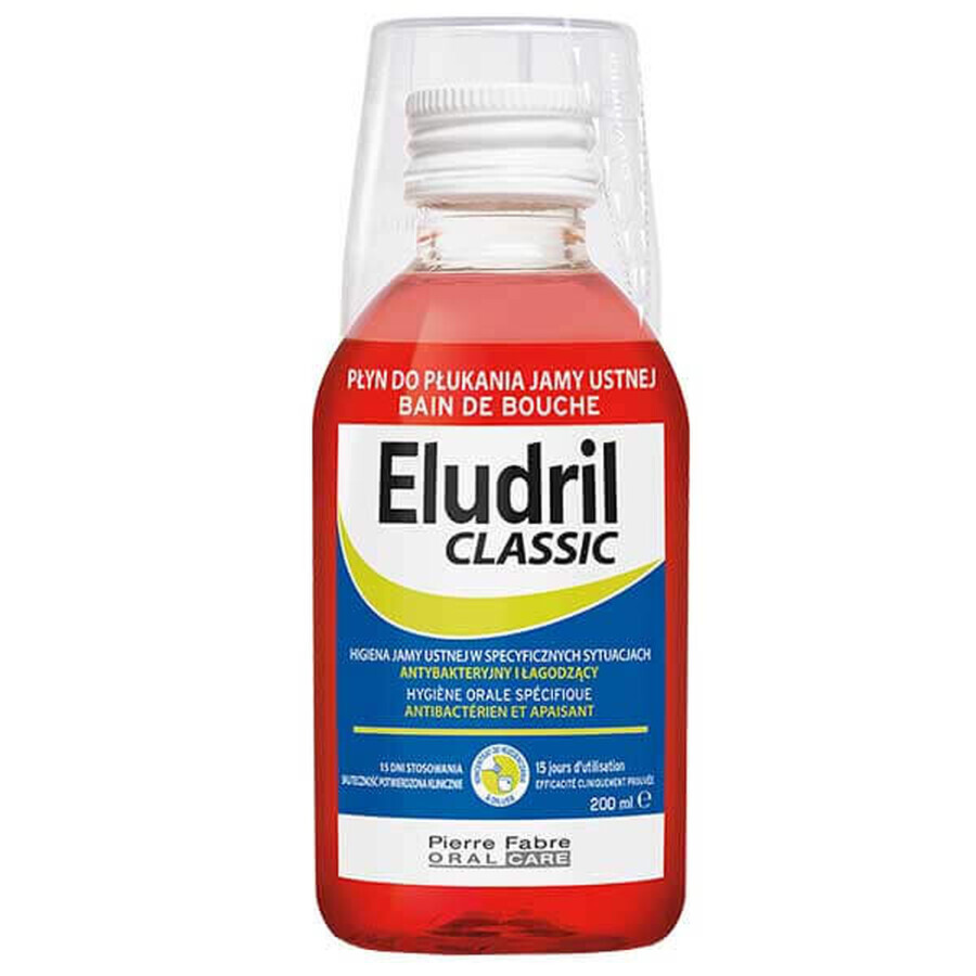 Cumpără Eludril Classic, apă de gură, 200 ml Eludril Classic, apă de gură, 200 ml