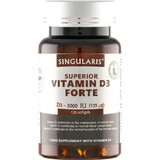 Singularis Superior Vitamin D3 Forte 5000 IU, 120 soft capsules