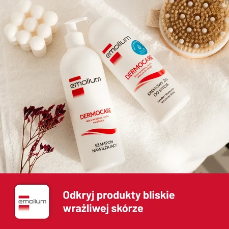 Emolium Dermocare, Moisturizing shampoo, from 1 month, 400 ml