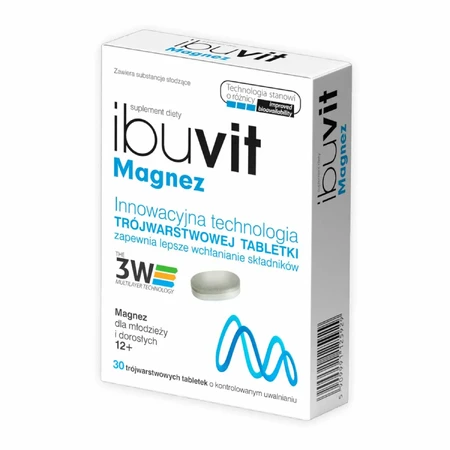 Ibuvit Magnesio, 30 Comprimidos de Liberación Controlada