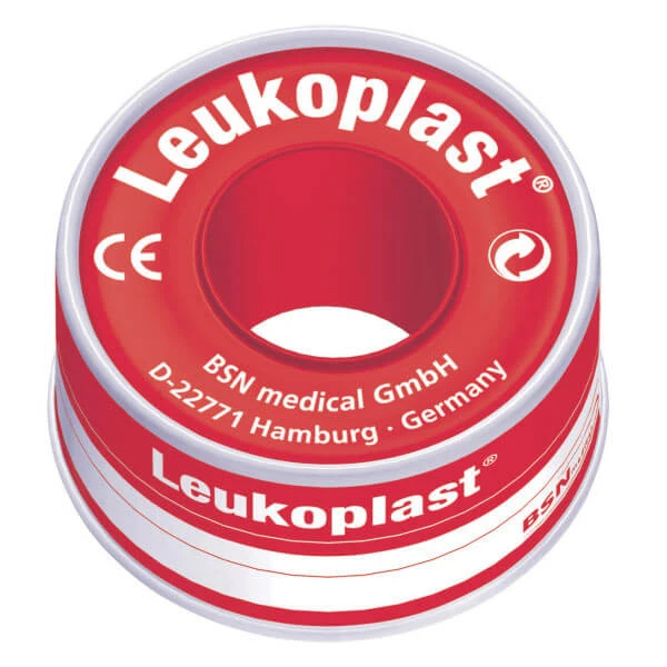 Leukoplast, adhesive, 2.5 cm x 4.6 m, 1 piece