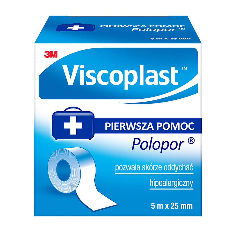 Shop Klebeverband, Viscoplast, Polopor Verbandsstoff, 5m x 25mm, 1 Stück Klebeverband, Viscoplast, Polopor Verbandsstoff, 5m x 25mm, 1 Stück